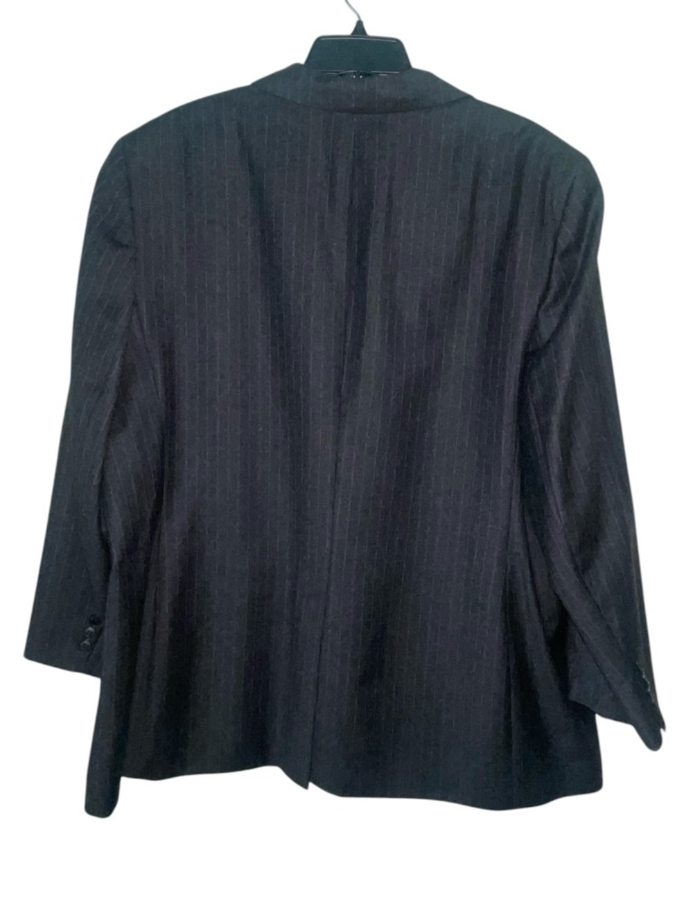 Lauren Ralph Lauren single-breasted pinstripe wool blazer. Size 20 GUC - Picture 4 of 9